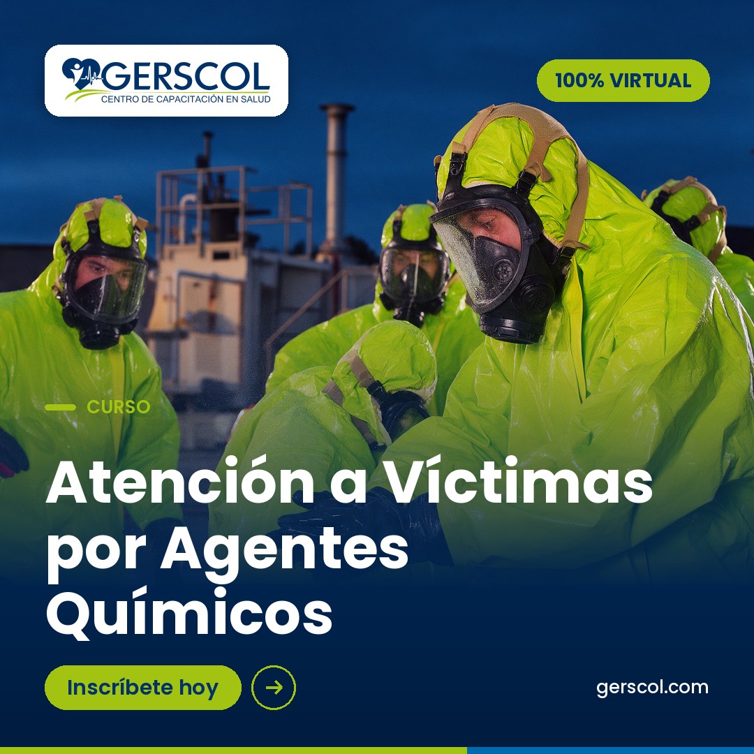 Atención a Víctimas por Agentes Químicos — curso 100% virtual | Gerscol