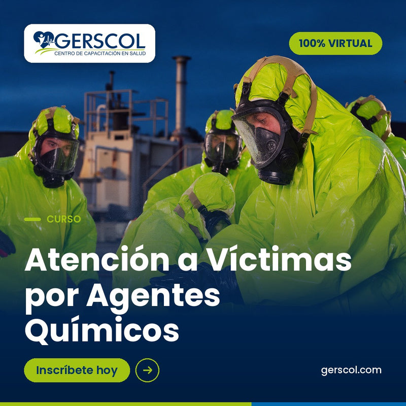 Atención a Víctimas por Agentes Químicos — curso 100% virtual | Gerscol