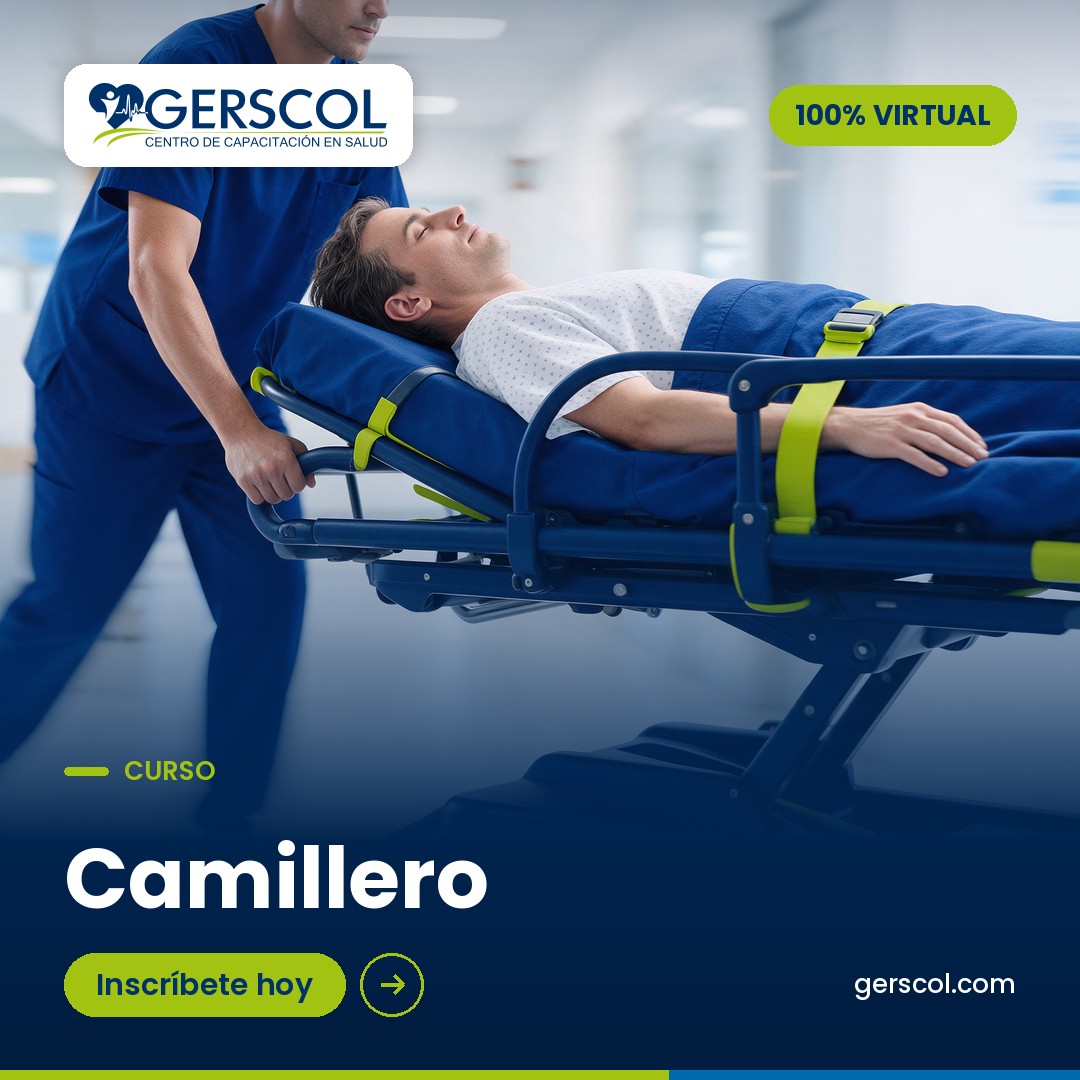 Camillero — curso 100% virtual | Gerscol