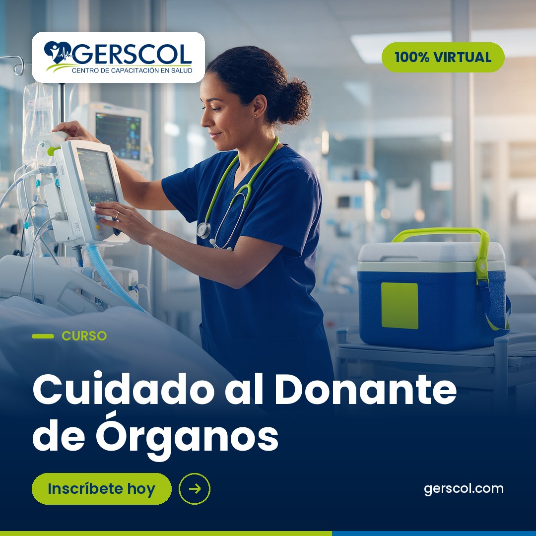 Cuidado al Donante de Órganos — curso 100% virtual | Gerscol