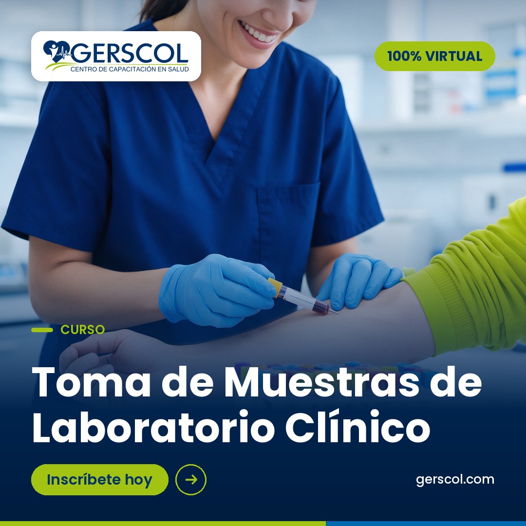 Toma de Muestras de Laboratorio Clínico — curso 100% virtual | Gerscol